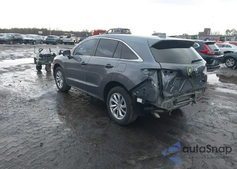 2017 Acura Rdx Technology Acurawatch Plus Packages/W/Technology Package из США, поврежденный, VIN 5J8TB4H58HL025657